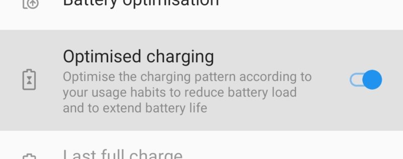 Optimised Charging