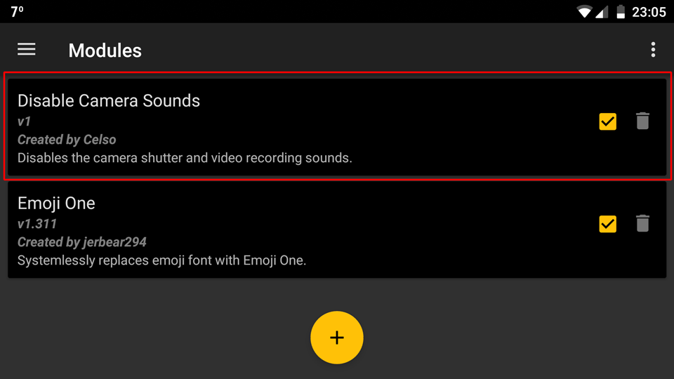 Disable Camera Sounds