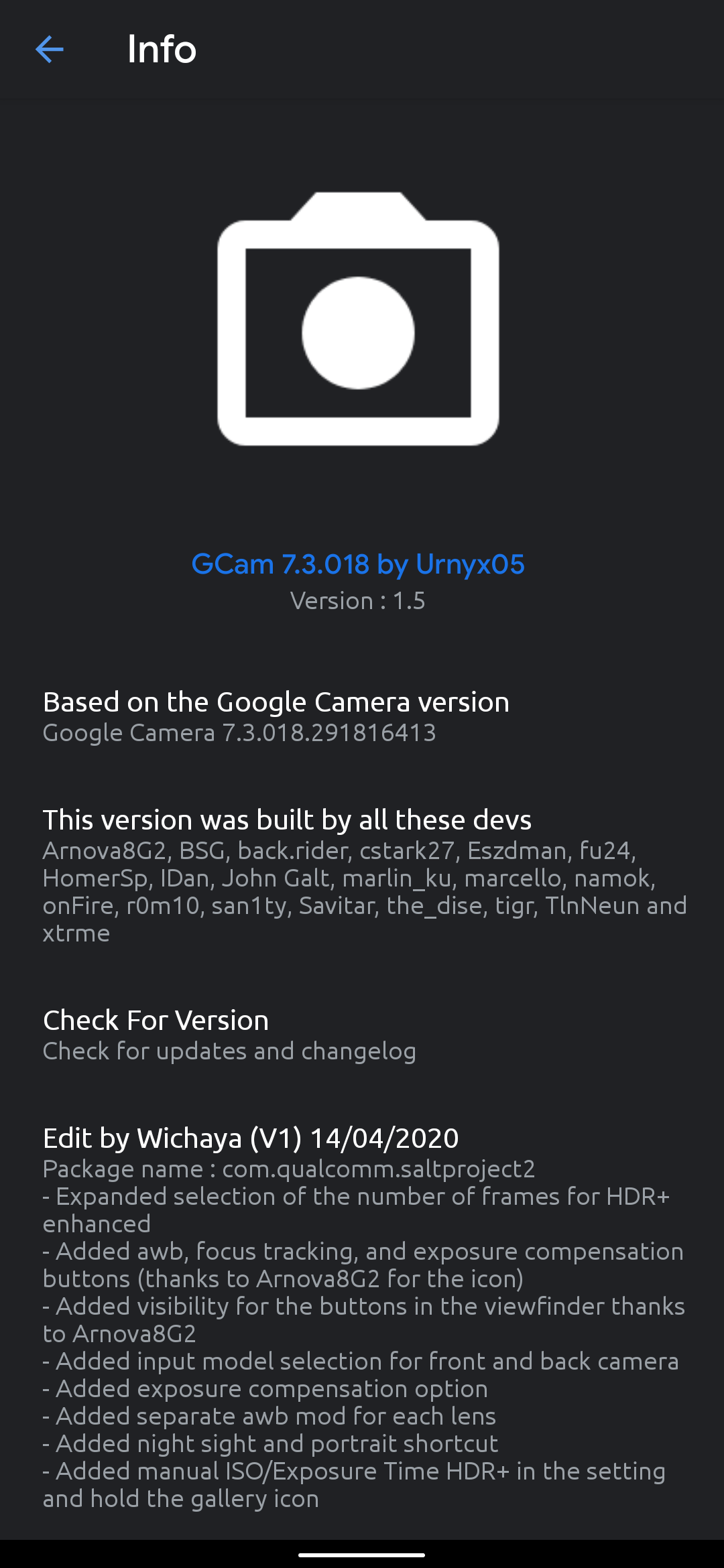 GCam_7.3.018_Urnyx05-v1.5_Wichaya v1