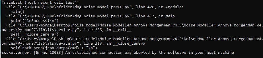 Noise Modeler do Morgenman