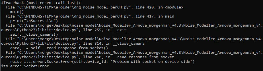 Noise Modeler do Morgenman