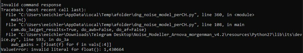 Noise Modeler do Morgenman