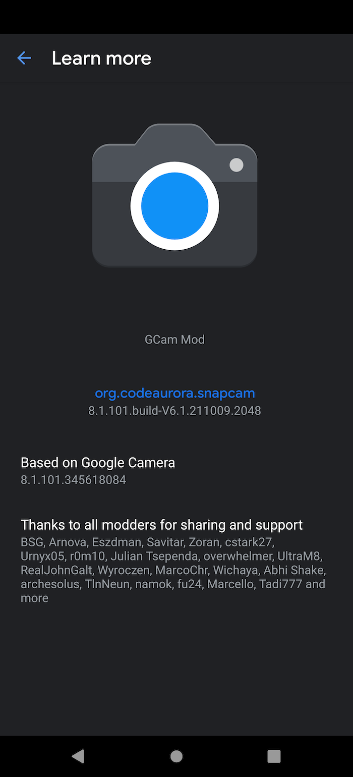 Gcam 8.1.101 Version Stable 6.1 (2)