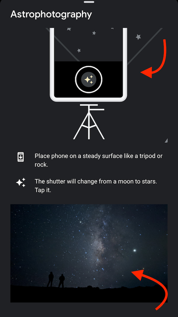 GCam Help Tooltip