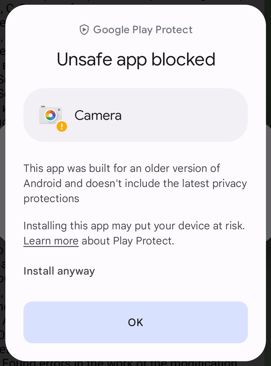 Google Forces Popular App to Drop APK Installation Support