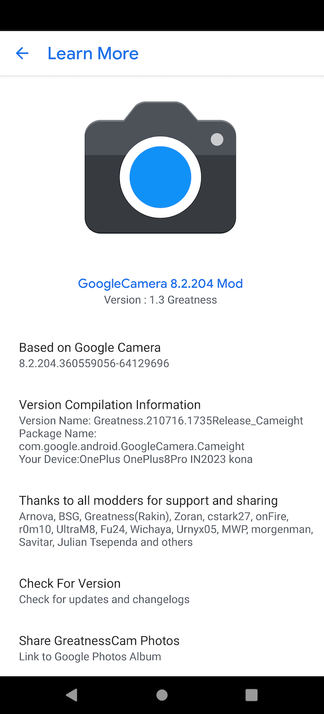 Download GCAM(Google Camera) Port for Samsung Galaxy Note10+ in