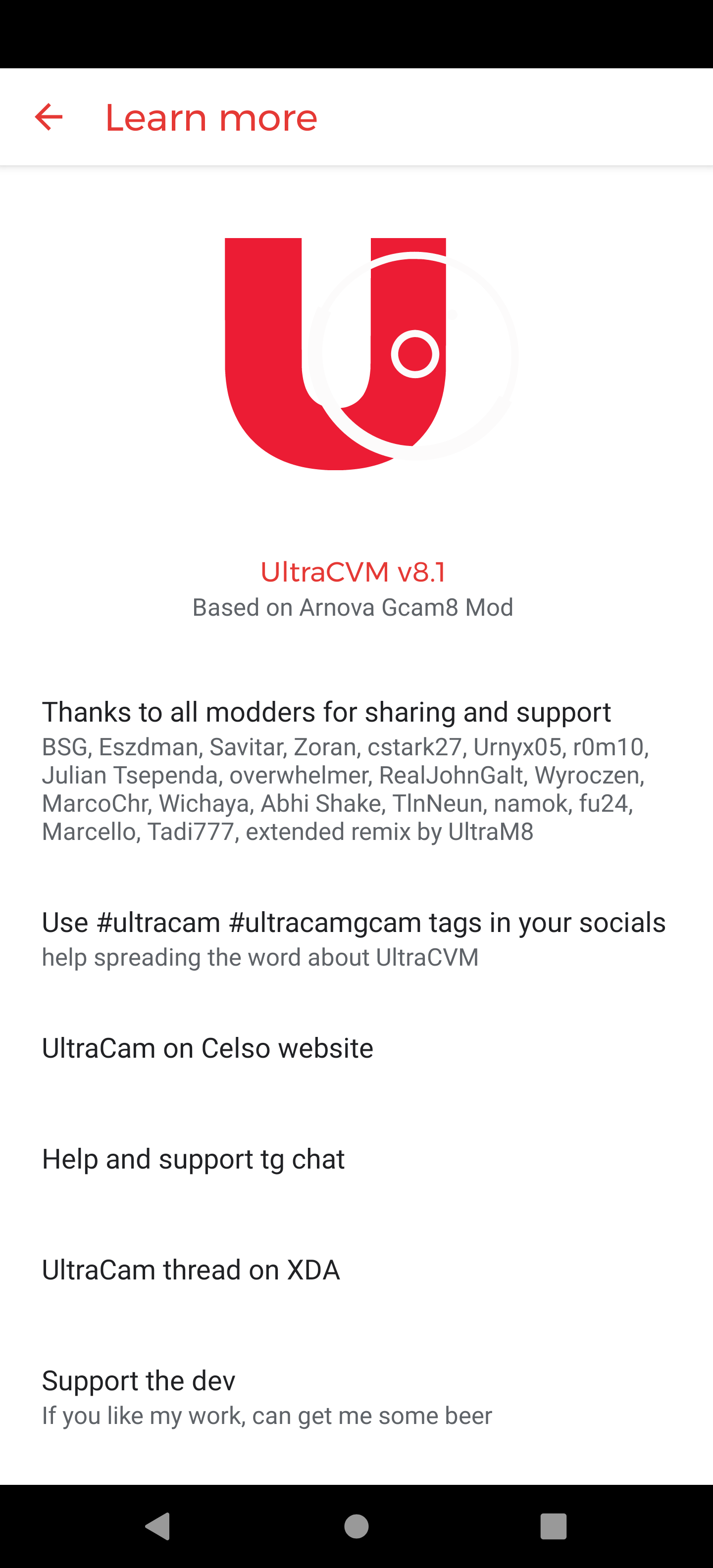 UltraCVM_v8.1 About